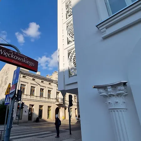 Apartmán Lodz5-piotrkowska 100m, Manufaktura 1km, Atlas-arena, Parking W Budynku Lodž