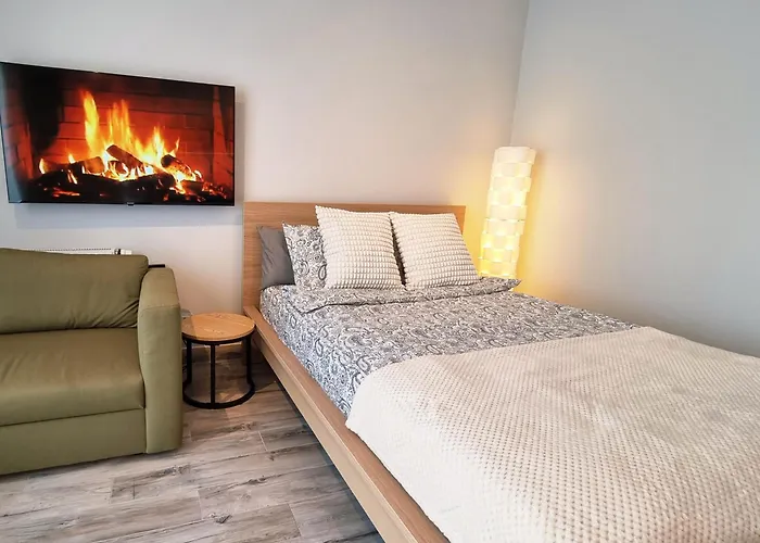 Lejlighed Lodz5-piotrkowska 100m, Manufaktura 1km, Atlas-arena, Parking W Budynku Łódź